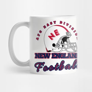 New England Football Vintage Style Mug